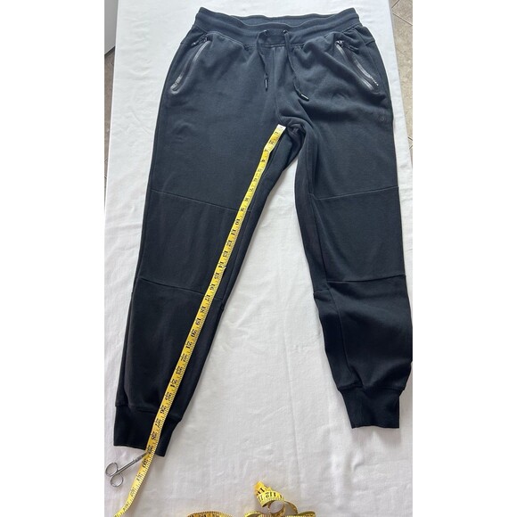 Spyder Active Mens Large Jogger Sweat Black Pants - Picture 4 of 9